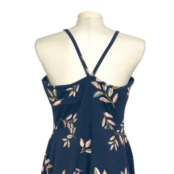 Pact Golden Hour Leaves Juliet Midi Fit & Flare Dress NWT! - Picture 6 of 11